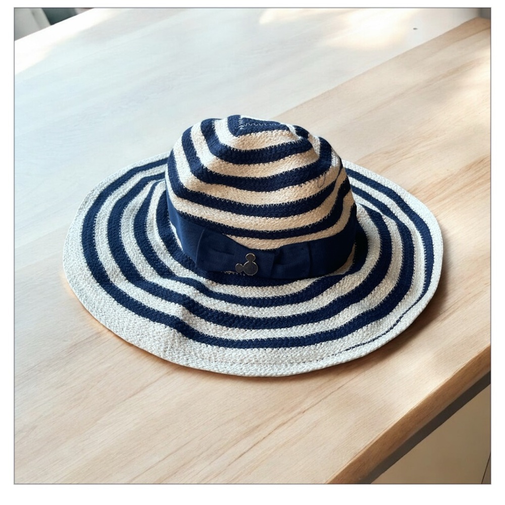 Disney woman Striped Navy White Sun Hat